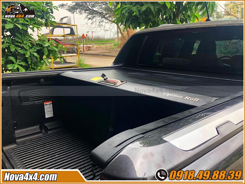 Chi tiết mẫu nắp thùng cuộn Option Roll Xe bán tải 2021 được yêu thích nhất
